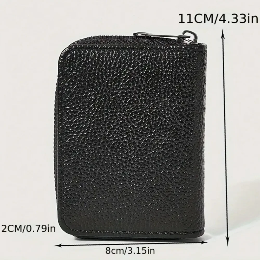 🆕VEGAN LEATHER GOTHIC SKULL WALLET WITH 12 CARD SLOTS:*GOTH *PUNK *STEAMPUNK